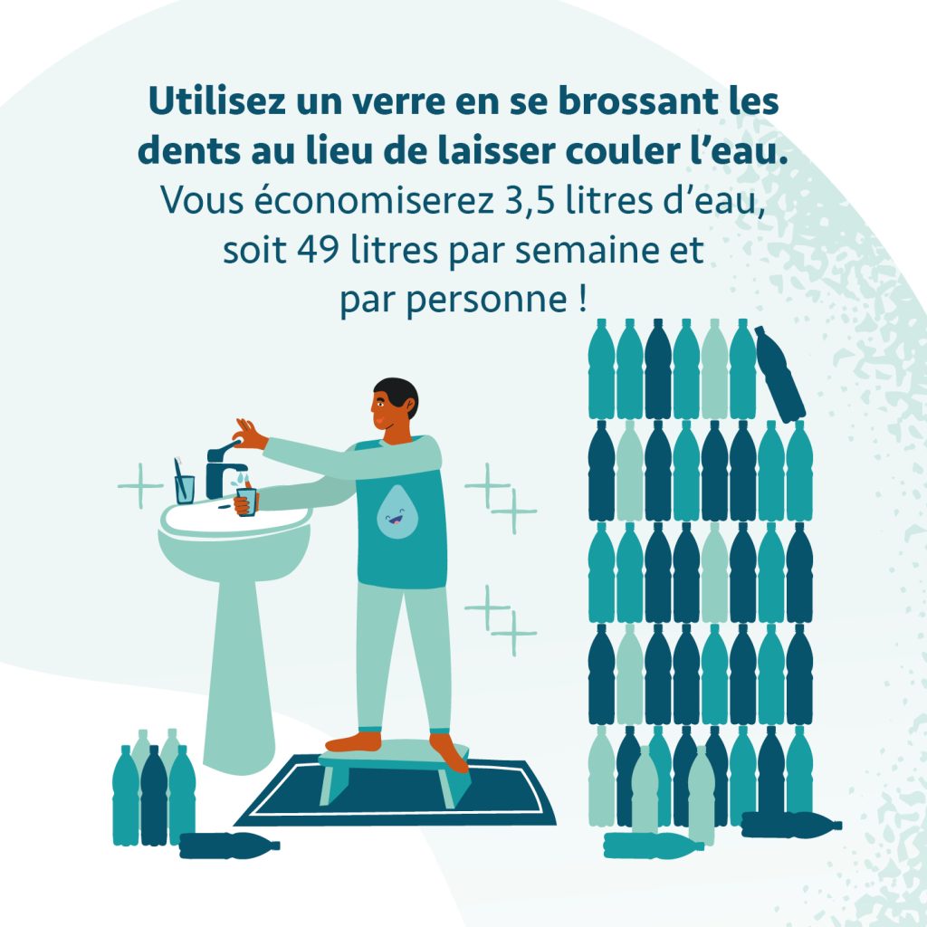 Nieul-lès-Saintes - Eau17 - Se laver les dents