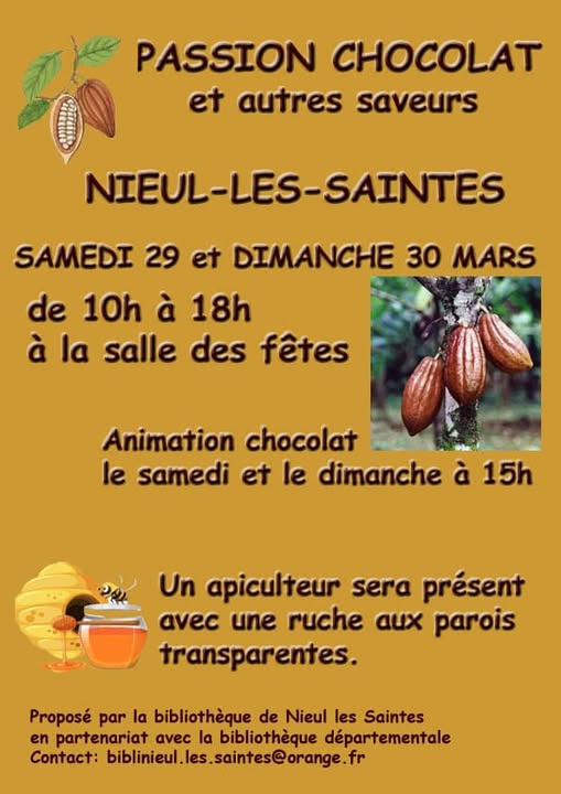 Nieul-Lès-Saintes - Passion chocolat