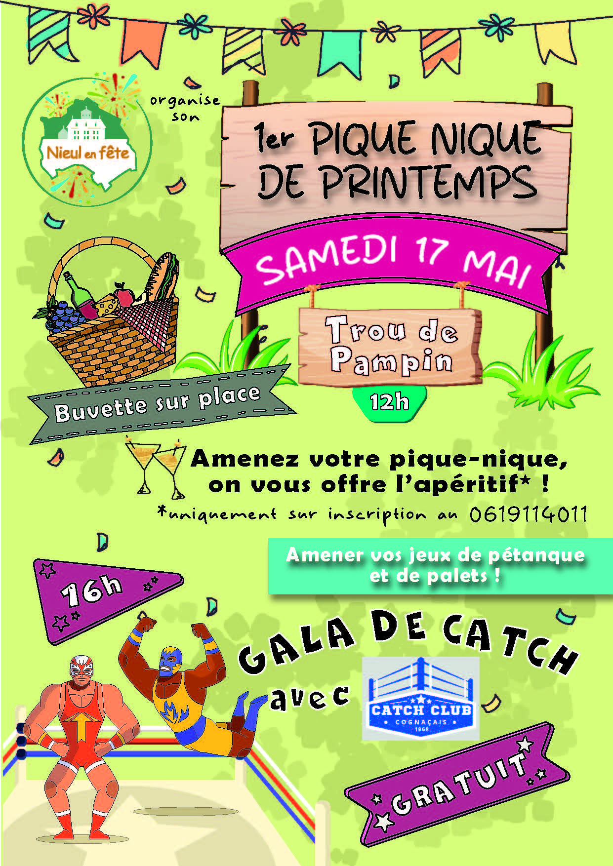 Nieul-lès-Saintes - Pampin - Pique-Nique