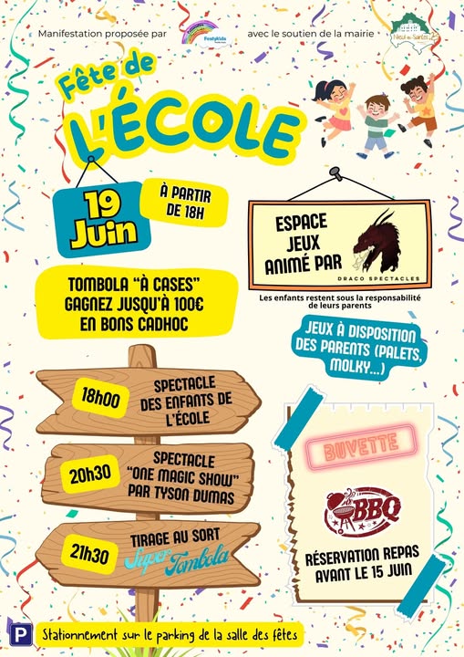 Nieul-lès-Saintes - Fête de l'école