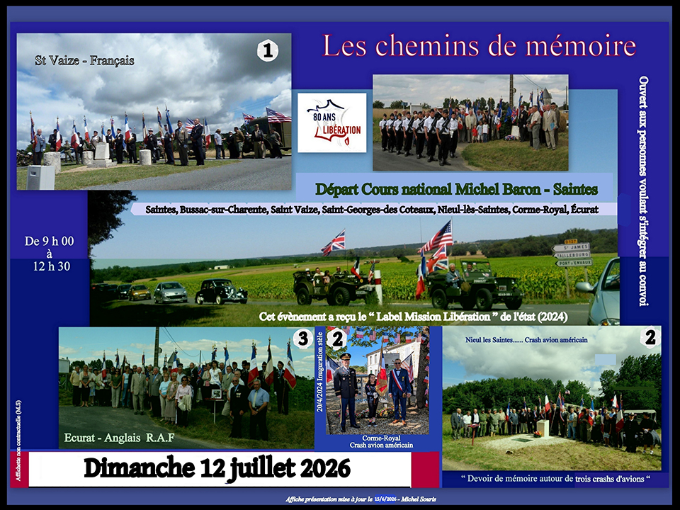Nieul-lès-Saintes - Chemins de la mémoire