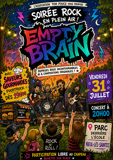 Nieul-lès-Saintes - Soirée Rock